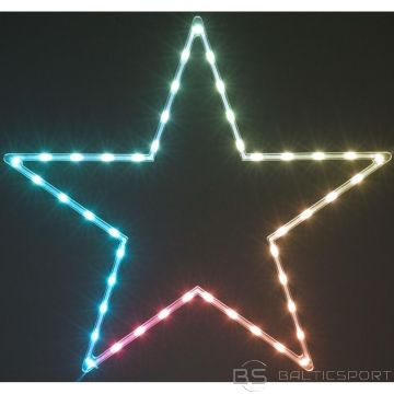 Christmas Decoration DECORATIVE LAMP ADVENT STAR HANGING 45LED RGB