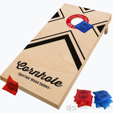 Kukurūzas maisiņi Cornhole spēlei oficiāla izmēra 15cm x15cm