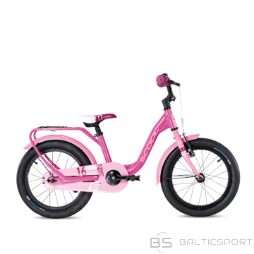 Bērnu velosipēds S´COOL niXe. 16'' rozā