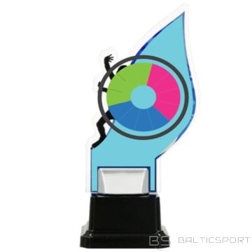 BS Plexiglass trofeja uz platformas - INDIVIDUĀLA (N/A)