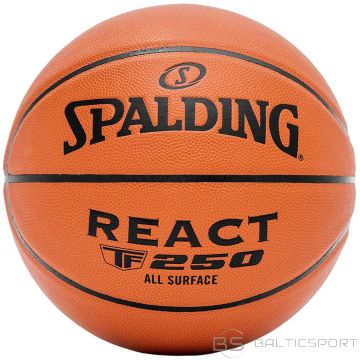 Spalding Ball React TF-250 / 5 / brūns