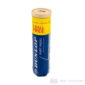 Padel tennis ball Dunlop FORT PADEL 3+1-pet