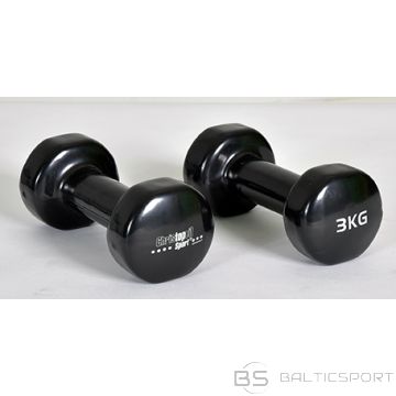 CHRISTOPEIT SPORT vinila hanteles – Beauty Bells 2x3kg (pāris)