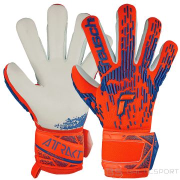 Rękawice Reusch Attrakt Freegel Silver 54 70 235 2210 / pomarańczowy / 7,5