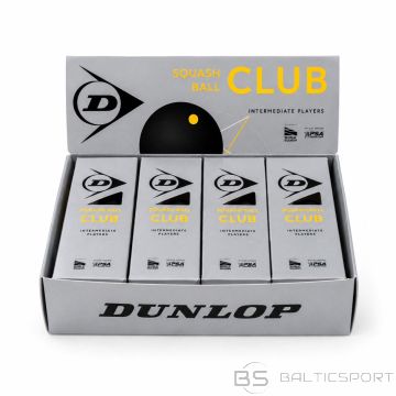 Squash ball DUNLOP Club 4x3