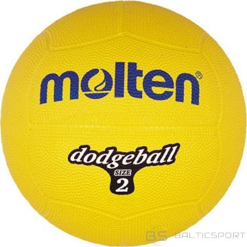 Molten DB2-Y dodgeball size 2 HS-TNK-000009306 (N/A)