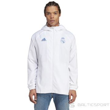 Adidas Real Madrid GR WB Jacket HT6459 / S / white