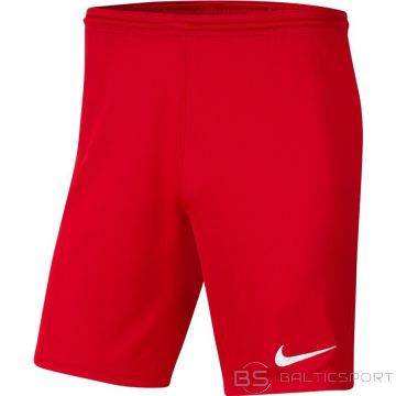 Nike Park III BV6855 657 šorti / Sarkana / S