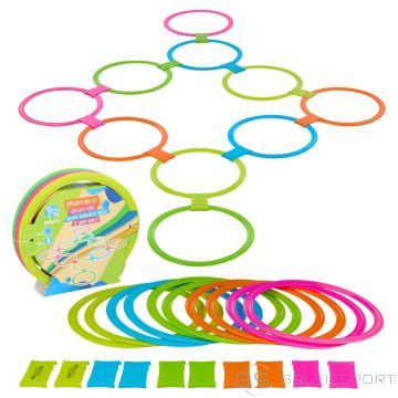 Eddy Toys ИГРА HOPCOOK ЦВЕТНЫЕ КОЛЕСА ОБОДЬЯ 20 ЭЛЕМЕНТОВ
