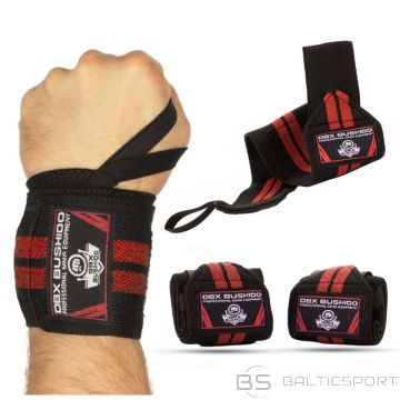 BS Elastic Wrist Supports/Grips | Black/Red (RED)