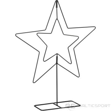Mica Dekoratīvā zvaigzne 50cm melna