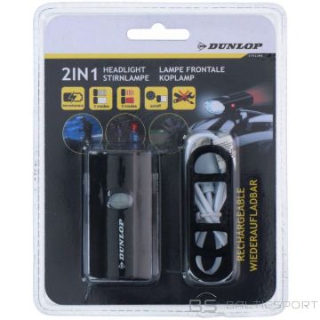 Dunlop Фонарь для велосипеда 2 в 1 472843 (Н/Д)