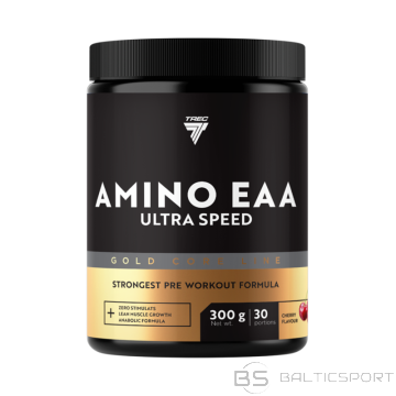 Aminoskābe TREC GOLD CORE LINE AMINO EAA ĀTRĀtruma ĶIRSIS 300 g