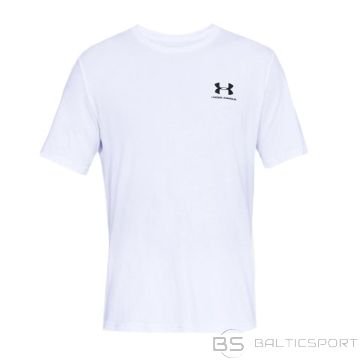Under Armour T-shirt Under Armor Left Chest Logo M 1326799-100 (L)