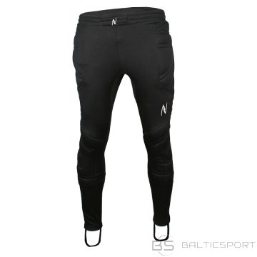 Futbolsport Spodnie bramkarskie długie / czarny / 176 cm