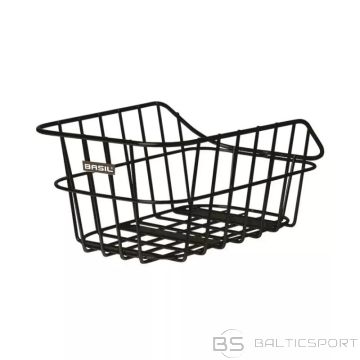 Bagāžnieka grozs BASIL Cento Alu, matēts melns