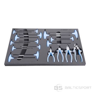 Unior Atslēgu komplekts uz ieliktņa, knaibles, T veida uzgriežņu atslēgas (nav pieejams)