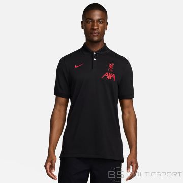 Nike Футболка-поло Liverpool FC DF 2.0 FV7770-011 / черная / M