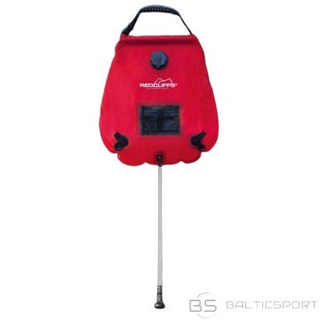 Redcliffs SOLAR SHOWER CAMPING TOURIST 20L RED