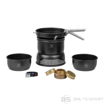 BS Trangia Stove 37-5 UL/BL alcohol stove travel set, black (N/A)