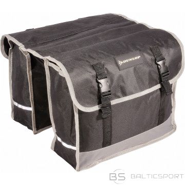 Dunlop velosipēda soma dubultā aizmugurējā bagāžnieka soma 26L