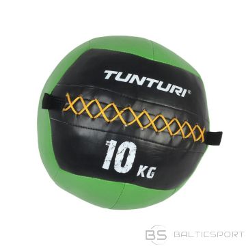 Pildīta bumba Tunturi Sienas bumba 10 kg, zaļa
