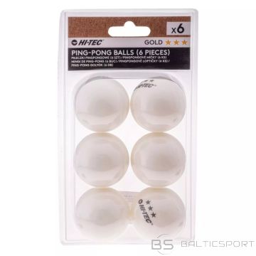 Hi-tec Bali Set3 galda tenisa bumbiņas 92800393505 (VIENS IZMĒRS)