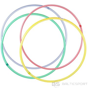 Eb Fit HULA HOP 60-80 cm, jaukts krāsu sortiments