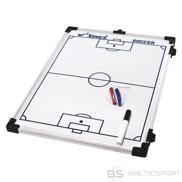 Abpusēja taktiskā mape - futbola 60 x 45 cm