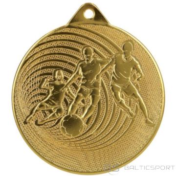 BS METĀLA MEDAĻA FUTBOLA FI 70 MMC3070 - ZELTA (N/A)