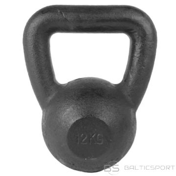 Гиря Sangpomm TUNTURI 12 кг, черная