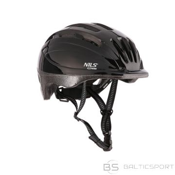 Velo ķivere, skrituļslidotāju ķivere /Nils Extreme MTV62J MELNA IZMĒRA S(48-52CM) Ķivere