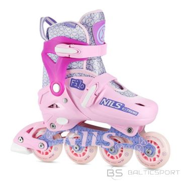 Nils Extreme NA13102 IN-LINE SKATES FILO PINK IZMĒRS XS(26-29)