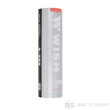 Wish S-350 NYLONA SHUTTLECOCKS IEPAKOJUMS. 6 gab