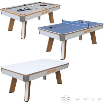 Enero 3-vienā daudzfunkcionāls biljarda galds, galda teniss, ēdamgalds, universāls 213,4x111,8x81,2 cm (nav pieejams)