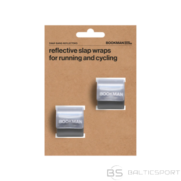 Helkurid BOOKMAN atstarojošās aproces rokām un kājām, balts