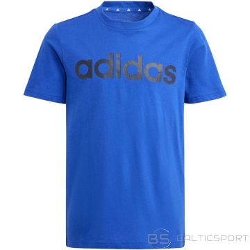 Adidas Essentials Linear Logo Cotton Tee Jr IB4090 (128cm)