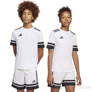 Koszulka adidas SQUADRA 25 JSY Y JJ0057 / biały / 152 cm