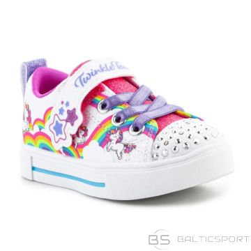 Skechers S-Lights Girls Twinkle Sparks Jumpin Clouds Jr 314809N-WMLT shoes (EU 24)