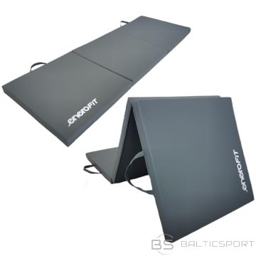 Enero Fit FOLDABLE GYMNASTIC MATTRESS 180x60x5CM GREY