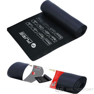 Pure 2 Improve NBR vingrošanas paklājiņš, melns, 183x58x1cm, tīrs, 2, svarīgs (nav pieejams)