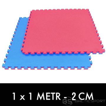 Dbx Bushido Vingrošanas paklājiņš ar drošības sertifikātu - Puzle 1x1m - Tatami 2 cm (4 cm)
