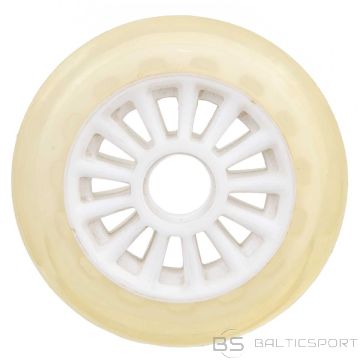 Enero PU skrejriteņa ritenis 100 mm, balts