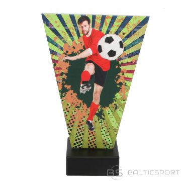 Trofeum szklane piłka nożna Tryumf / 22,5 cm