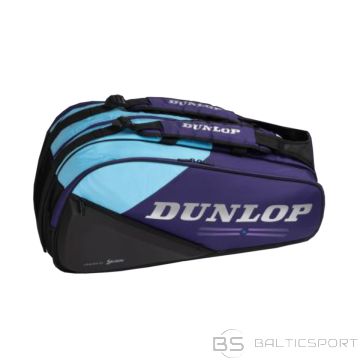 Tennis Bag DUNLOP FX-PERFORMANCE 12 violet/black/cyan
