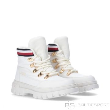 Tommy Hilfiger Lace-Up Bootie Ivory W T3A5-33062-1047101-101 (35)