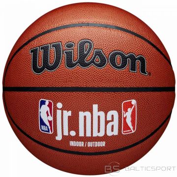 Wilson Basketball JR NBA logotips iekštelpu āra spēlei WZ2009801XB7 (6)