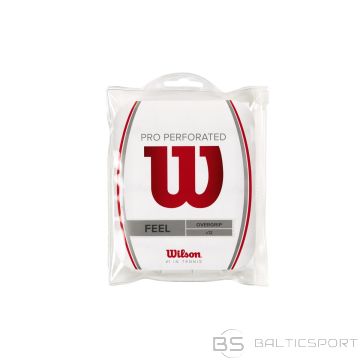 WILSON PRO OVERGRIP PERFORATED 12gb, balts