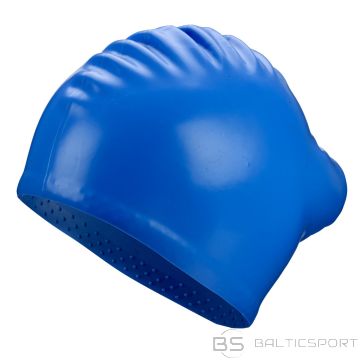 Swimming cap silicone BECO 7530 6 blue long hair