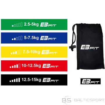 Enero Fit FITNESS CROSSFIT MINI BAND 5-IN-1 KOMPLEKTS